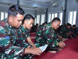 JELANG PENEMBAKAN SENJATA KHUSUS LATIHAN TERINTEGRASI TNI TA 2026, KORPS MARINIR GELAR DZIKIR DAN DOA BERSAMA
