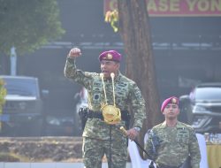 PANGKORMAR PERKUAT KESIAPAN DAN SOLIDITAS PRAJURIT SUKSESKAN HUT KE-81 RI DAN HUT KE-81 TNI