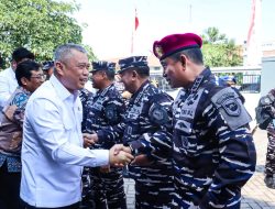 PANGKORMAR HDIRI PERESMIAN FIRE FIGHTING TRAINING CENTER