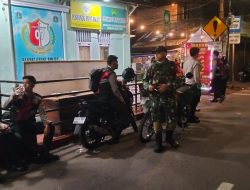 Koramil 01/Jatinegara Bersama Komduk Tingkatkan Kamtibmas, Antisipasi Tawuran dan Kenakalan Remaja