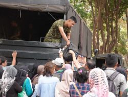 TNI Sediakan 30.000 Porsi Makan Gratis Untuk Masyarakat Di Monas