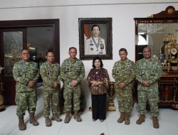 Jelang HUT Ke-81 TNI, Pasahli Panglima TNI Anjangsana kepada Mantan Panglima TNI