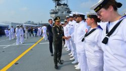 Panglima TNI Resmikan KRI SRIWIJAYA-100, Perkuat Pertahanan Maritim
