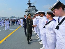 Panglima TNI Resmikan KRI SRIWIJAYA-100, Perkuat Pertahanan Maritim