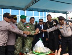 Upacara HUT TNI ke-81 di Yahukimo Berjalan Khidmat di Lapangan Abyu