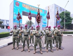 PRESIDEN RI RESMIKAN BRIGIF 6 MARINIR, LIMA PERWIRA PILIHAN SIAP AWAKI KEKUATAN BARU