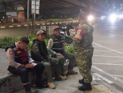 Koramil 03/Ps.Rebo-Ciracas Perkuat Kamtibmas Lewat Patroli Gabungan