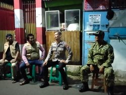 Patroli Siskamling Koramil 04/Pulogadung Perkuat Kamtibmas Wilayah