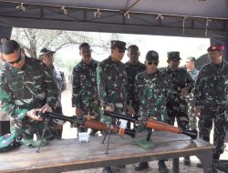 KASKORMAR TINJAU UJI MUNISI RPG NORINCO, SASARAN HANCUR DIHANTAM TEMBAKAN 300 METER