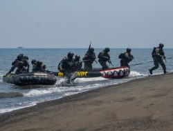 MARINIR INDONESIA DAN ADF GEMPUR PANTAI BANONGAN DI LATGABMA KERIS WOOMERA 2026