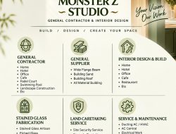 MY LITTLE MONSTER Z STUDIO, SOLUSI TERINTEGRASI KONSTRUKSI DAN DESAIN INTERIOR DI BAWAH KEPEMIMPINAN SYAHBANDI, SH