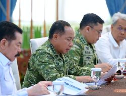 Panglima TNI Hadiri Ratas Penanganan Karhutla Pimpinan Presiden Prabowo Subianto