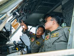 Percepat Penanganan Karhutla di Palembang, Satgas OMC Semai Dry Ice dan NaCl sebanyak 5 sorti