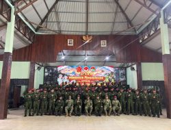 USAI TANGKAP PETINGGI KKB DAN REBUT KEMBALI SENJATA, 49 PRAJURIT MARINIR NAIK PANGKAT